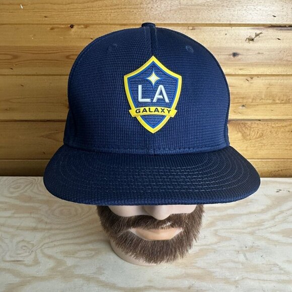 LA Galaxy New Era 9Fifty Snapback MLS Navy Blue Hat Cap - Picture 1 of 5